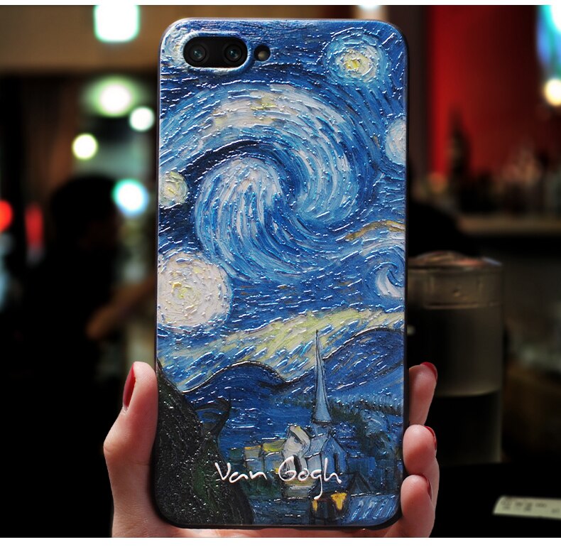 Vintage Van Gogh Art Silicone iPhone Case Vintage Van Gogh Art Silicone iPhone Case