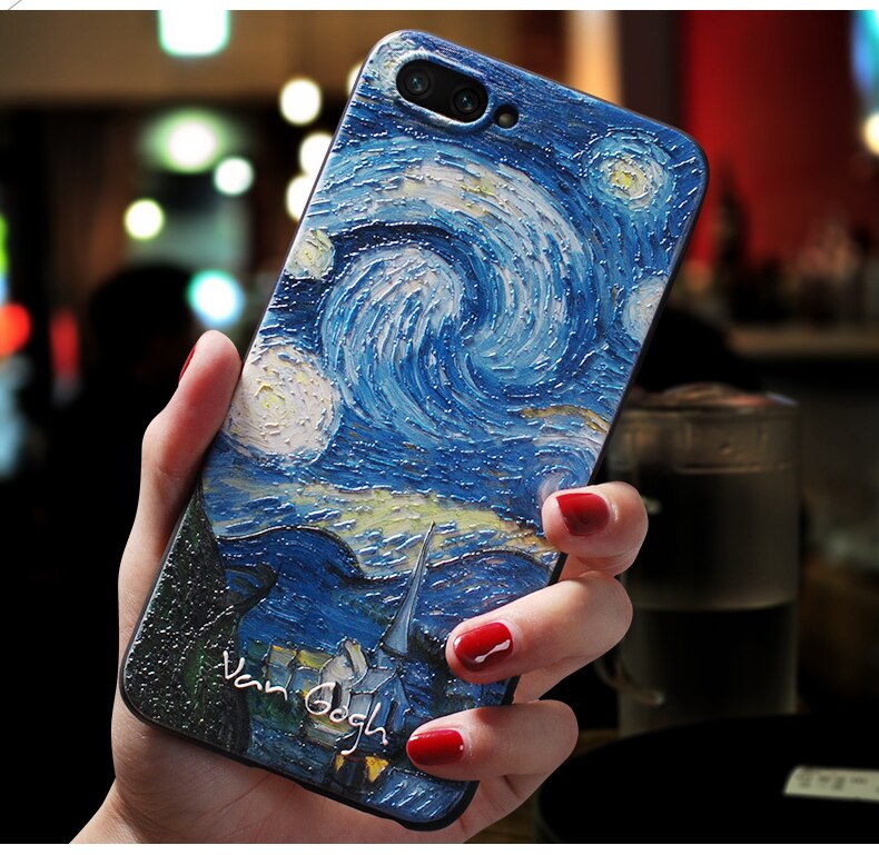 Vintage Van Gogh Art Silicone iPhone Case Vintage Van Gogh Art Silicone iPhone Case