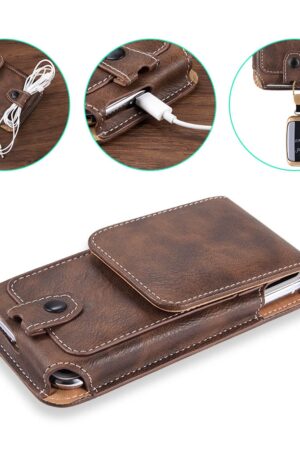 Universal Leather Phone Case for iPhone