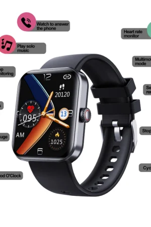 AOGAN AGW-F57L Akıllı Spor Saat 1.91" Çok Sporlu Kan Hızı İzleme Saati